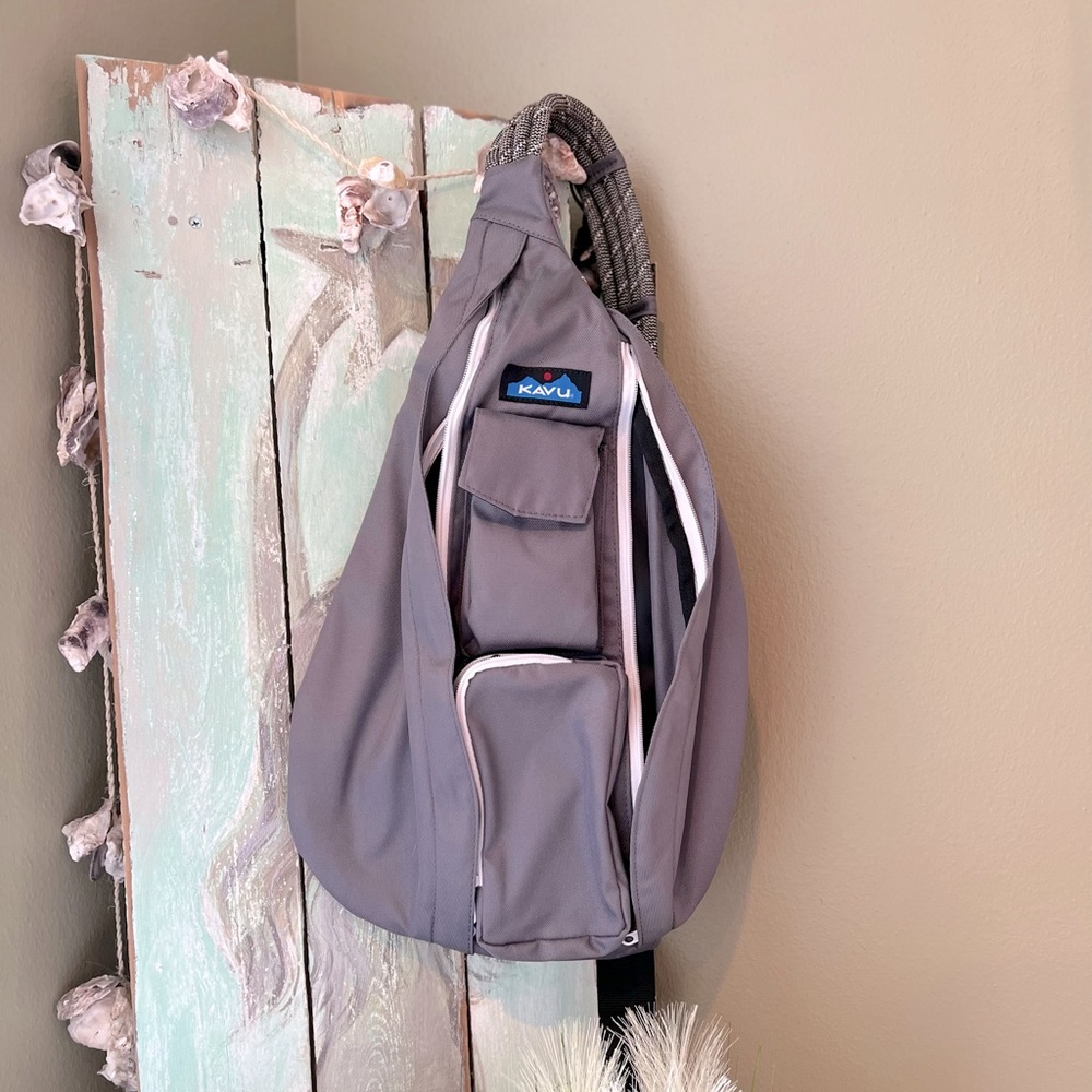 Kavu Rope Sling Bag - Brand New With Tags - Color Gray